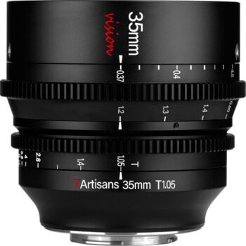 7Artisans 35mm T1.05 Vision Cine Lens (E Mount, Feet/Meters)