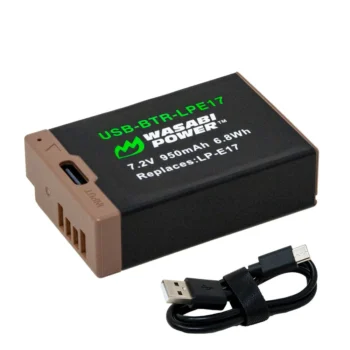 WASABI POWER USB-BTR-LPE17 FOR CANON