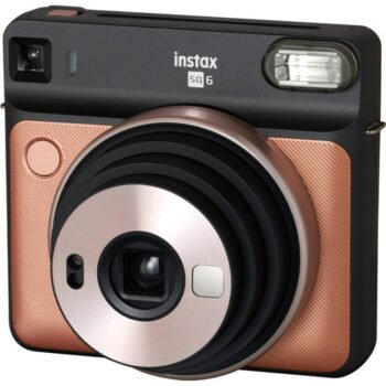 FUJIFILM INSTAX SQUARE SQ6 Instant Film Camera (Blush Gold)