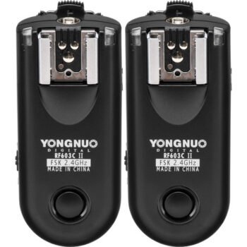 Yongnuo RF-603C II Wireless Flash Trigger Kit for Canon