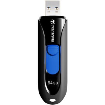 Transcend 64GB JetFlash 790 USB 3.1 Gen 1 Flash Drive (Black)