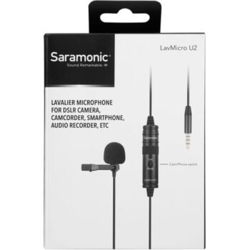 Saramonic LavMicro U2 Omnidirectional Lavalier Microphone