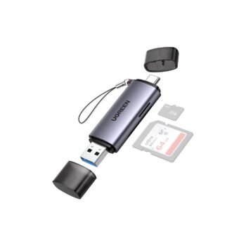 UGREEN 2-in-1 USB-C & USB 3.0 SD/RF Card Reader