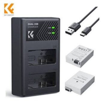 KF Concept LP-E8 Battery 2 batt 1 charger kit