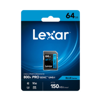 Lexar 800x Pro sdhc 150meps 64gb