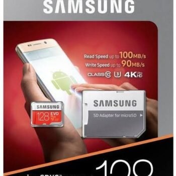 Samsung Evo Plus MicroSDXC 128gb with SD Adapter