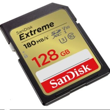 Sandisk Extreme SDXC UHS-1 128gb 180/90
