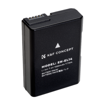KF Concept EN-EL14 Camera Battery and Charger